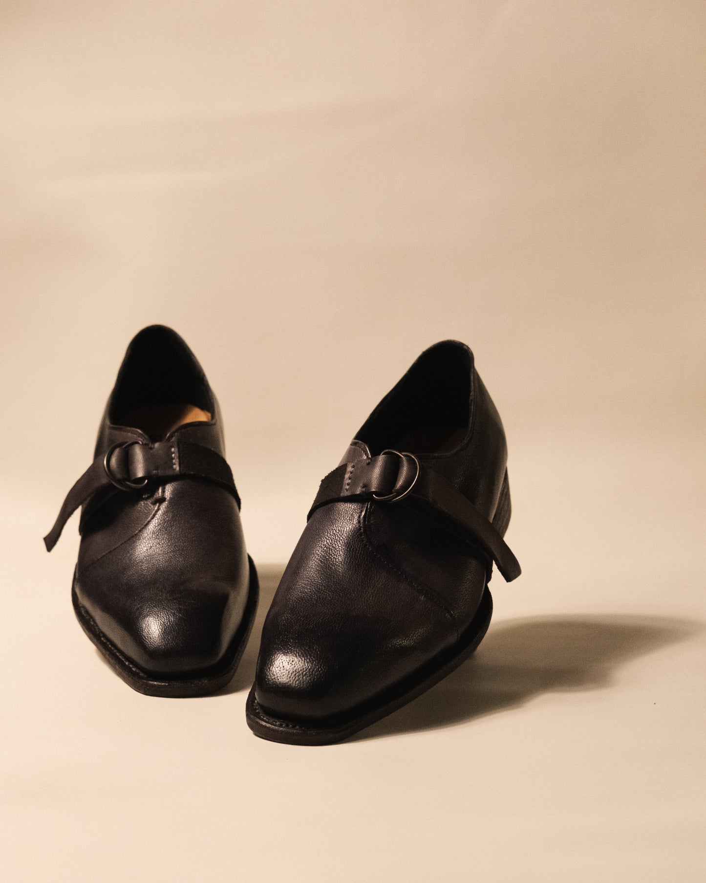 SB-01 Whole cut D-ring Belt